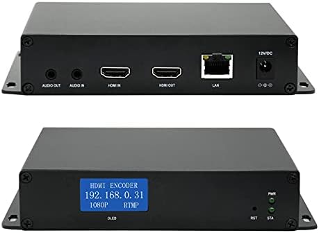 Orivision HDMI Video Audio Eencoder sa OLED i H.265 HDMI VGA CVBS dekoder za emisiju uživo na