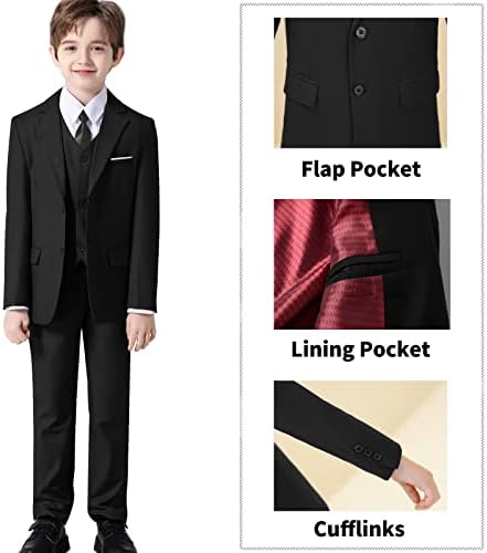 Muška odijela formalni Tuxedo Slim Fit set odijela za dječake za vjenčanicu odjeća za tinejdžere