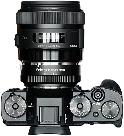 Fringer EF-FX Pro II Adapter za montiranje fotoaparata Kompatibilan je s Canon EF-om u Fuji X adapter EF-FX