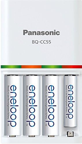 Panasonic Advanced Eneloop individualna baterija 3 sata brzi punjač sa 4 LED indikatorska svjetla