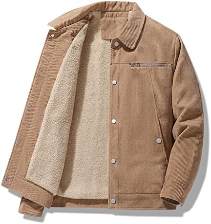 YMosrh casual jakne za muškarce zadebljana jakna velike veličine čvrste boje remenice labave