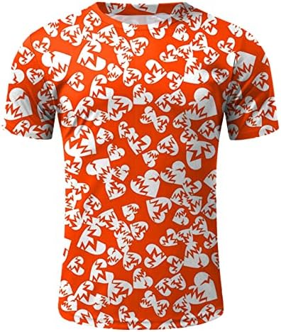 Muška majica 3xlt muškarci Spoor rukopis 3D digitalni ispis džep kopča rever kratki rukav košulja pletiva