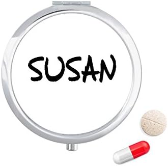 Specijalni Rukopis Engleski Naziv Susan Pill Case Džepna Kutija Za Skladištenje Lijekova Dozator Za Kontejnere