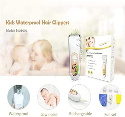 MXJCC baby hair Clippers - Quiet Kids Hair trimer, Cordless & vodootporan Chargeable, djeca s autizmom,
