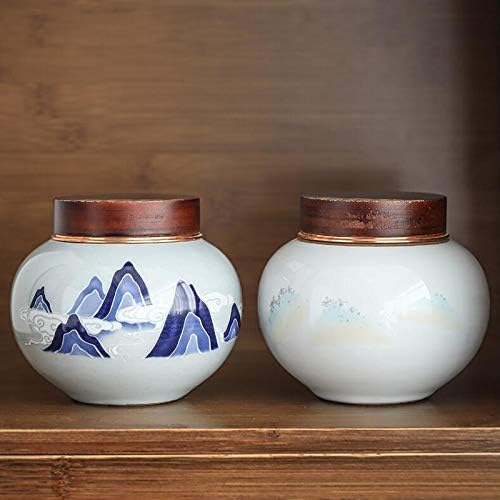 RAHYMA Weiping-pet Ceramic Mini urne dekorativna urna prenosiva zaptivna Memorijalna sahrana Kreativna
