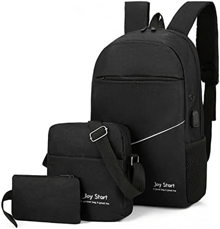LIMSEA knjigovodbe muškarci ruksak tri komada solidne boje školske školske torbe ruksak za računare