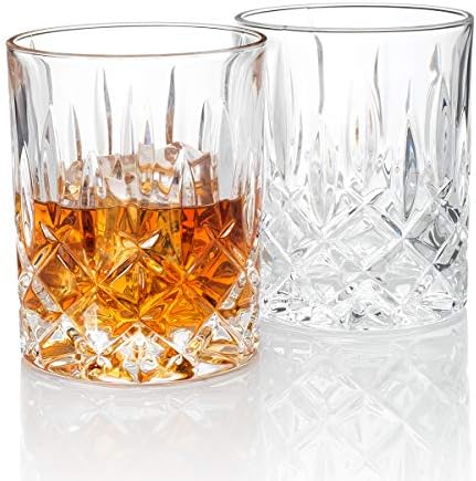 HISTORY COMPANY Hotel Astor Men's Bar Crystal Whisky Glass 2-dijelni Set