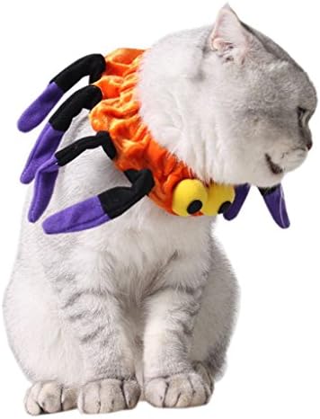 Leowow Ljubimac?Halloween Dress Up Pauk Ovratnik Pet Mačka Pas Šal