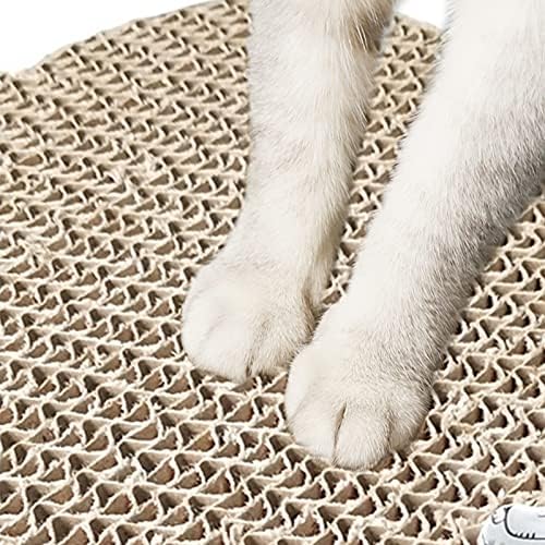 Bluelans mačka grebalica kartonska podloga za grebanje za mačke s vrhunskim teksturama dizajn izdržljiva