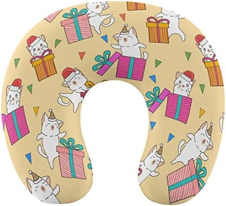 Prekrasne kutije za mačke i poklon putni jastuk za jastuk za vrat u obliku slova u obliku aviona jastuk za