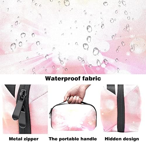 Vodootporne kozmetičke torbe, roze putne kozmetičke torbe, multifunkcionalne prenosive torbe za šminkanje,