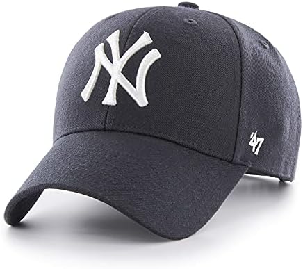 '47 Četrdeset sedam marke MVP New York Yankees zakrivljeni vizir Snapback kapa Navy MLB ograničeno