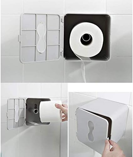 Smljlq kutija za kupaonicu, držač za toaletni papir, toaletna ladica, vodootporna papirna cijev bez probijanja