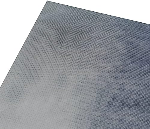 GOONSDS ploča od karbonskih vlakana Laminatna ploča 3k obična tkana svijetla površina 250Mm/9.84Inchx250mm/9.84