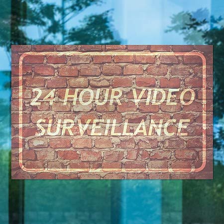 CGsignLab | 24-satni video nadzor - prozor za stare od opeke 18 x12