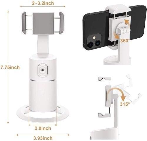 Boxwave Stand i Mount kompatibilan sa OnePlus 11 5g - Pivottrack360 Selfie stalak, praćenje lica