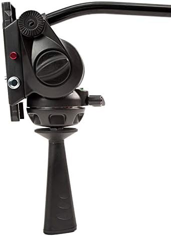 Miliboo MyT802 osnovna glava tekućine sa 75 mm Veličina zdjele za kameru Stativ / monopod kuglični adapter