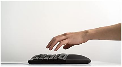 Microsoft LXM-00004 žična ergonomska tastatura, crna