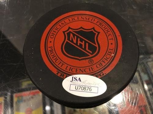 Eric Lindros Philadelphia Flyers potpisao zvanični Pak Jsa s autentifikacijom-potpisanim NHL pakovima