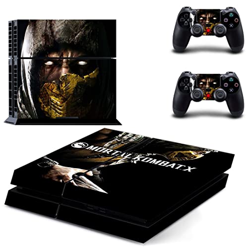 Za PS4 normalnu igru Ninja Mortal Best War Kombat X PS4 ili PS5 skin naljepnica za PlayStation 4 ili