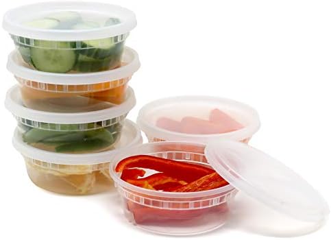 ESKAY proizvodi plastični kontejneri za skladištenje hrane sa hermetičkim poklopcima 32 oz.