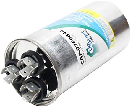 2-Pakovanje 35/5 MFD 440-voltni dvostruki okrugli kondenzator zamjena za nosač / Bryant HC98KA036-CAP