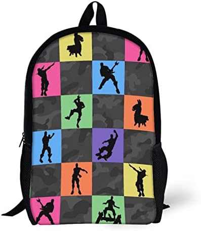 Gaming Cartoon ruksak casual lagana putnička torba, 17-inčni laptop dnevni boravak za dječaka