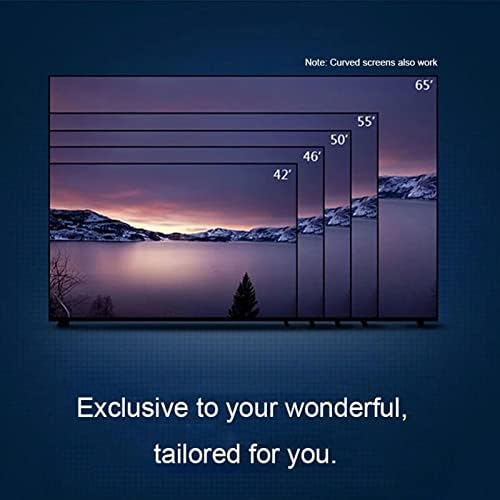 Kelunis TV ekran, 32-75 inčni TV plavi filter Film Film protiv sjaja zamrznuta ploča protiv ogrebotine Zaštitite