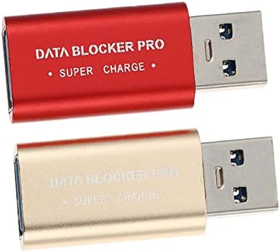 Solustre 2PCS blokator podataka USB adapter USB punjači USB adapteri Tip na adapter odbija hacking