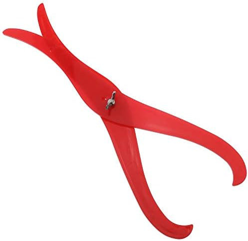 E-izvanredna savijena čeljust za noge 6-inčni crveni plastični keramički alat za mjerenje gline skulptura