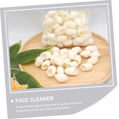 FOMIYES 30kom finger Cot White Nursing Scrubs bijeli piling prirodni sunđer jastučić za čišćenje lica Miteseri