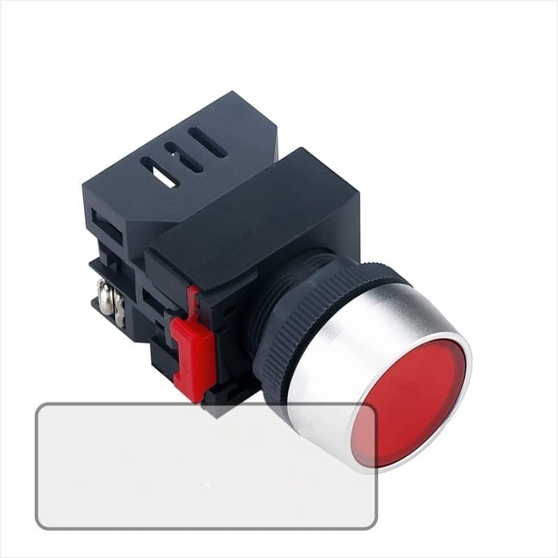 Prečnik prekidača sa dugmetom od 22 mm sa prekidačem signalnog svetla za mašine ili opremu, 30 kom