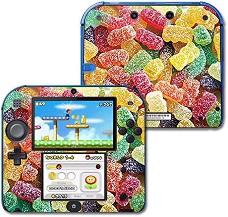 MightySkins koža kompatibilna sa Nintendo 2DS-Sour Candy / zaštitni, izdržljivi i jedinstveni poklopac za