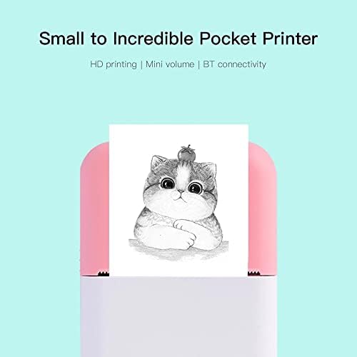 Pocket Termalni štampač Smart domaćin za fotografije Printer 200dpi BT bežična veza Upotreba sa aplikacijom