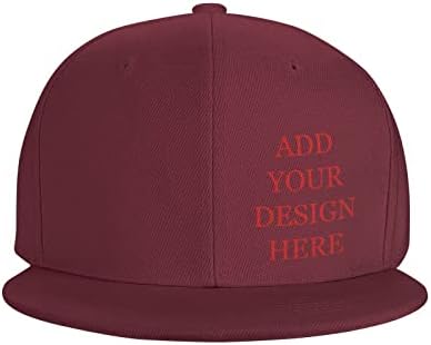 Prilagođeni Hip Hop Snapback šešir za muškarce Dizajnirajte svoj vlastiti logo Photo Name Text