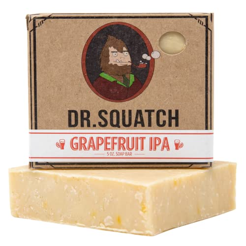 Dr. Square Squaum sapun sapun za muškarce sa nula grit, 5 pakovanja, bay rum