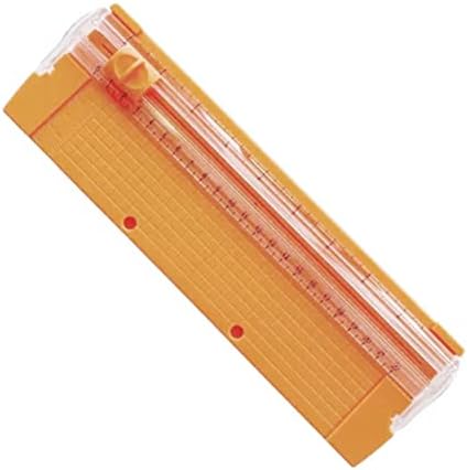 Prijenosni trimer papira, rezač papira 2 smjerna oštrica Dvostrani plastični čelik 27x8,5x2,5cm Trimer papira