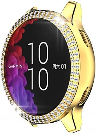 Bling dijamantski slučaj za Garmin Venu Smart Watch Hard PC zaštitni poklopac za slučaj Garmin Venu