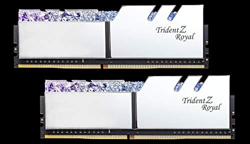 G.SKILL 32GB DDR4 Trident z Royal Silver 3600MHz PC4-28800 CL16-19-19-39 1.35V Dual kanalni