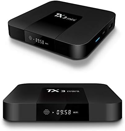 Amgur Android TV Box 2GB / 16GB TX3 Mini Smart TV Box S905W Quad Core Podrška WiFi 4K H.265 10 / 100m LAN