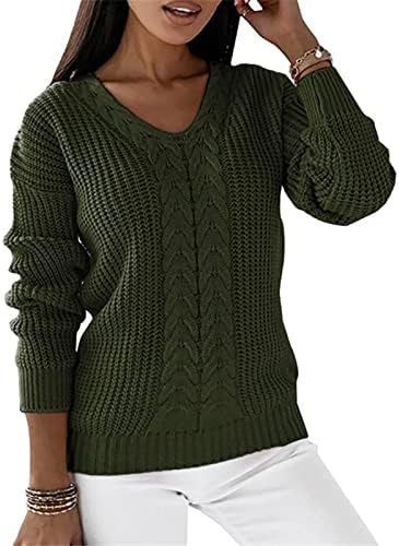 Trebin Plus Veličina jeseni džemper, prevelizirani džemperi za žene Trendy Womens Turtleneck džemper u