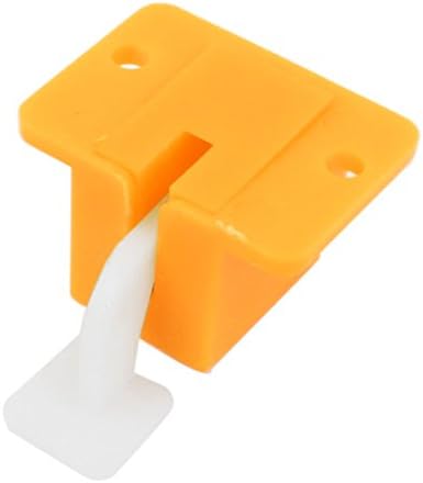 Aexit plastični PCB releji prototip Test učvršćenja Jig Edge Latch 3kom releji za PC ploču žuto bijeli