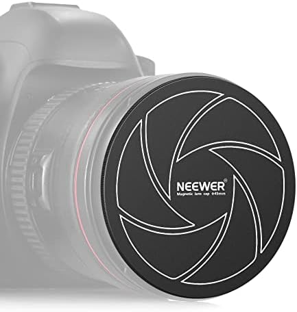 Neewer 49mm magnetska aluminijumska kapa sa 49 mm navojem, kompatibilna sa K & F kompatibilnom s kase