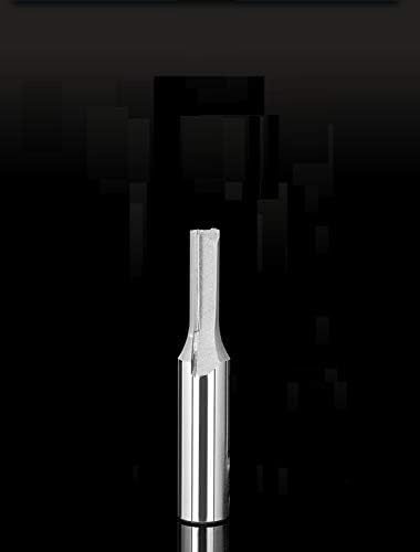 10mm x 8mm x 30mm dvostruka flauta ravni alat za usmjerivač
