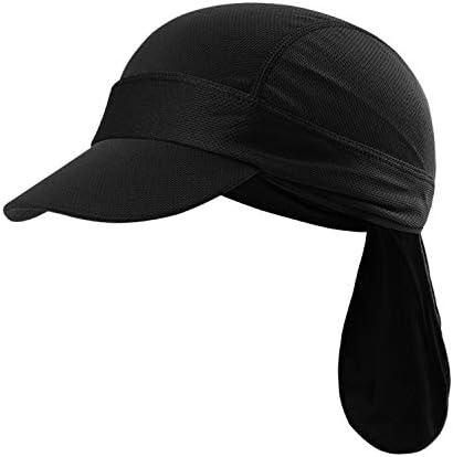 Sun Hat Visor Headwrap unaprijed postavljen bandana vezan šešir sa rubom biciklističkom lobanom kapicom