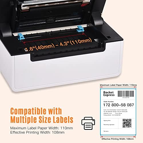 XXXDXDP desktop termo Label Printer za 4x6 paket isporuke sve u Label Maker 180mm / s termo