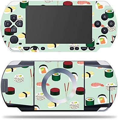 MightySkins koža kompatibilna sa Sony PSP – Sushi / zaštitni, izdržljivi i jedinstveni poklopac