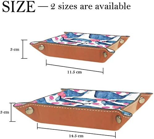 Lyetny akvarelni kitovi i geometrijski elementi Organizator pladanj za skladištenje kreveta Beddide