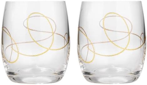 Elegantan i moderan dizajn dekorativni Club Gold String Rock Whisky Glass za organizovanje zabava i događaja