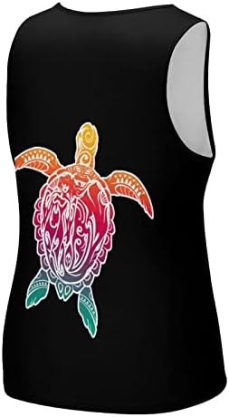 Hawaiian Honu Turtle muški tenk Top rukav prsluk Casual Shirts potkošulja za trčanje na plaži